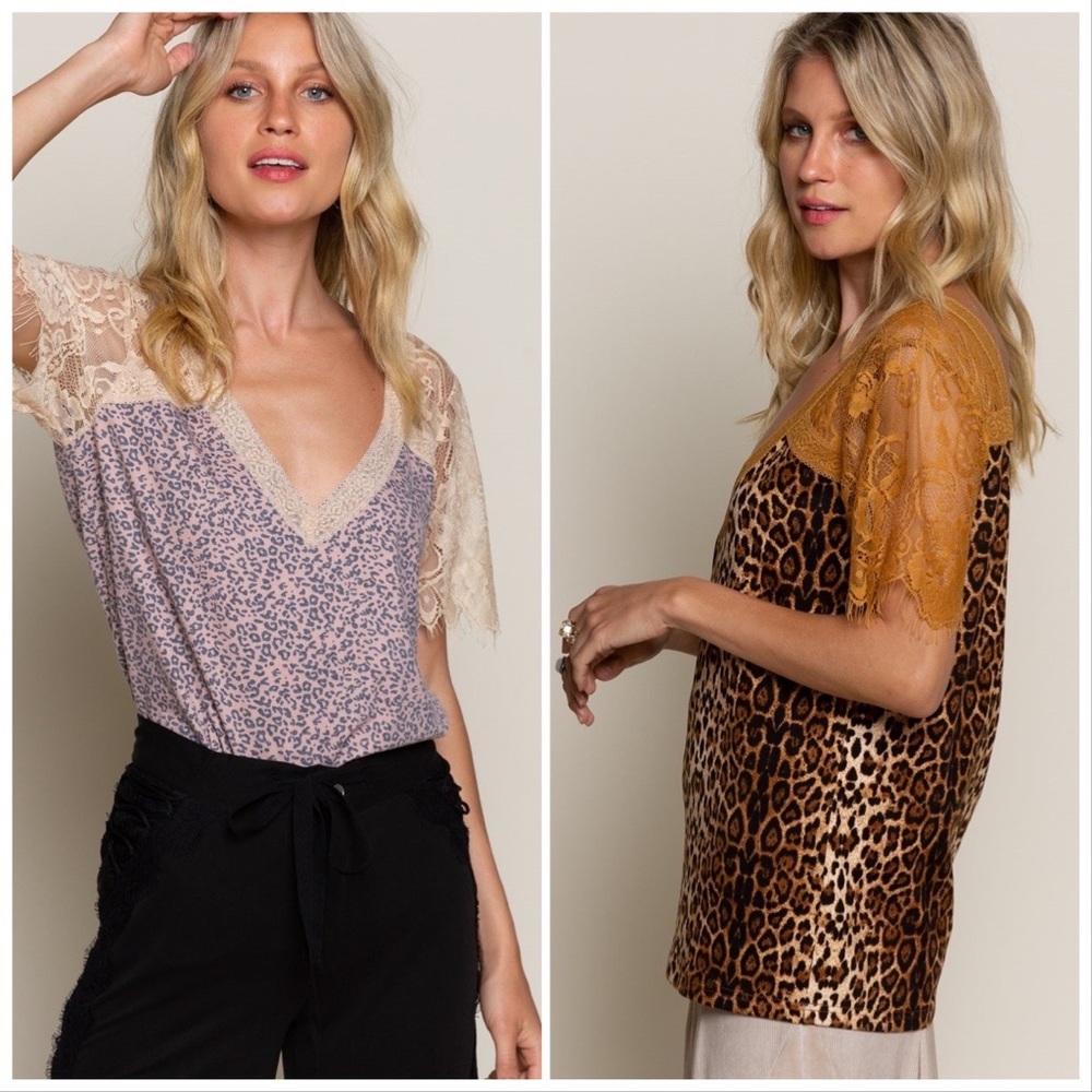 POL Leopard Printed Sweetheart Confession Tee - Picture 5 of 13